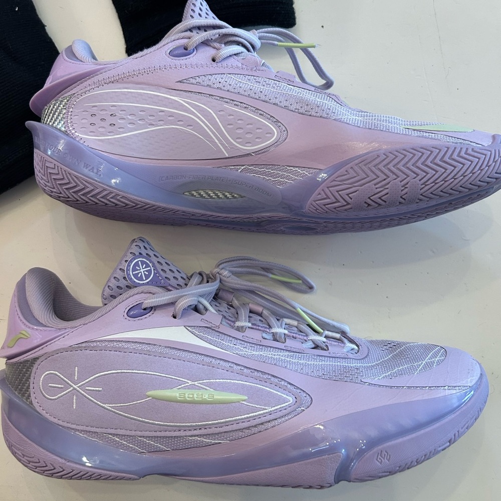 Lavender Athletic Sneakers
